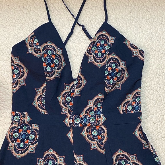 Romper Cristal Sky blue size#5 sleeveless - Picture 3 of 8